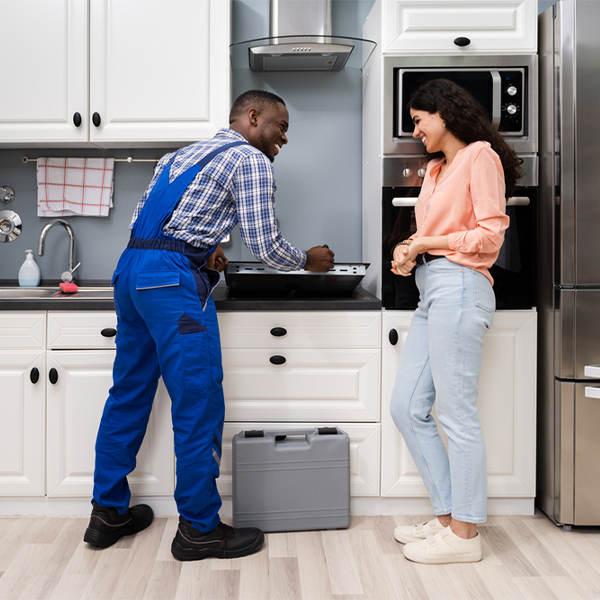 can you provide an estimate for cooktop repair before beginning any work in Petersburg Illinois